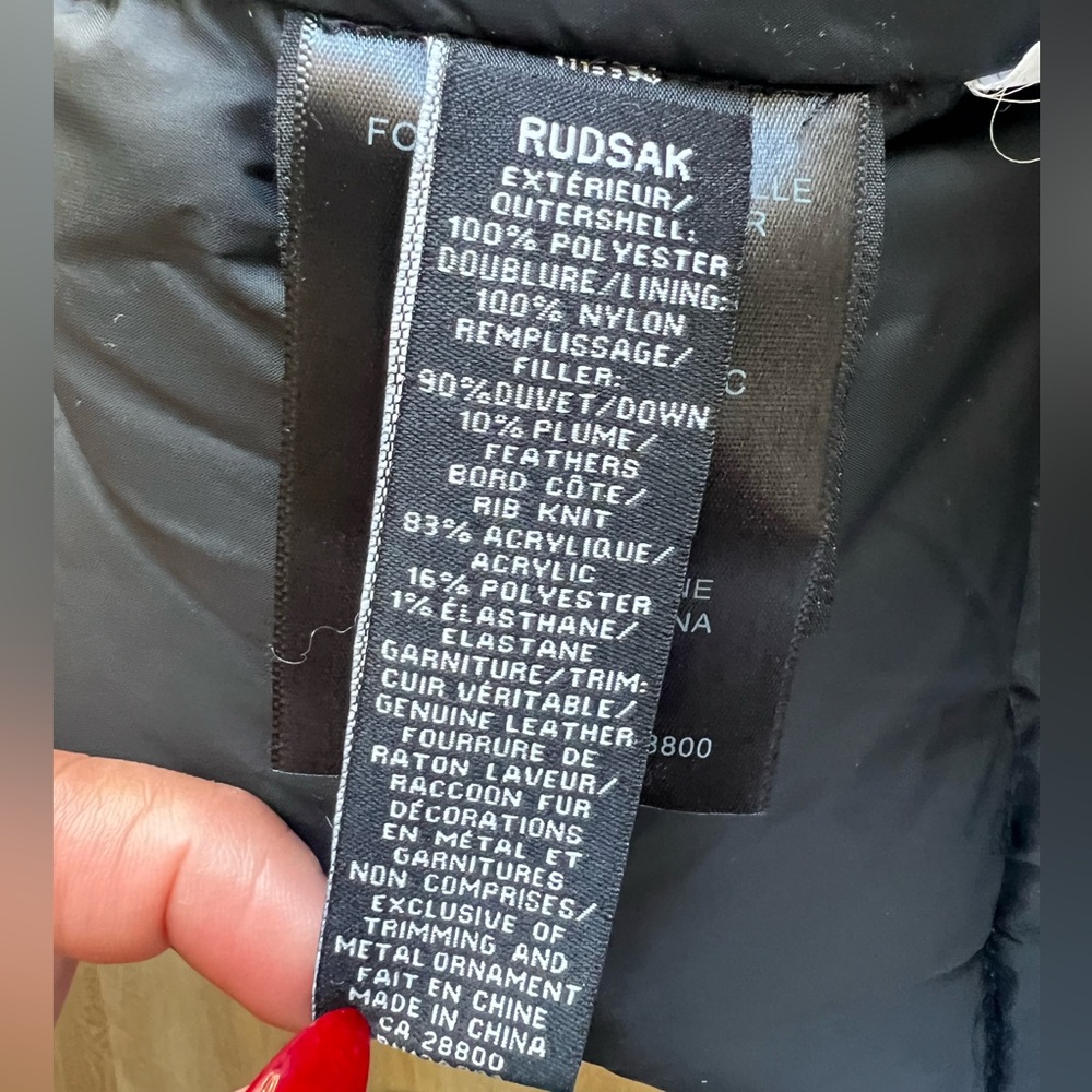 Kids, RUDSAK Black Quilted Jacket - Picture 16 of 17